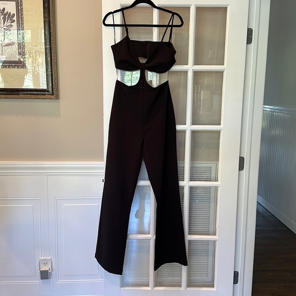 Socialite Pants - Socialite one piece Cutout Jumpsuit